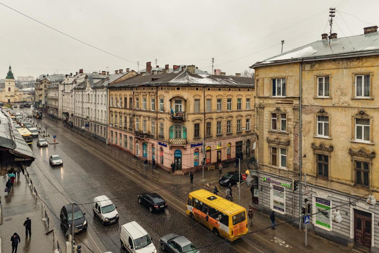 Mini Hotel Barvy Lvova On Horodotska St. מראה חיצוני תמונה