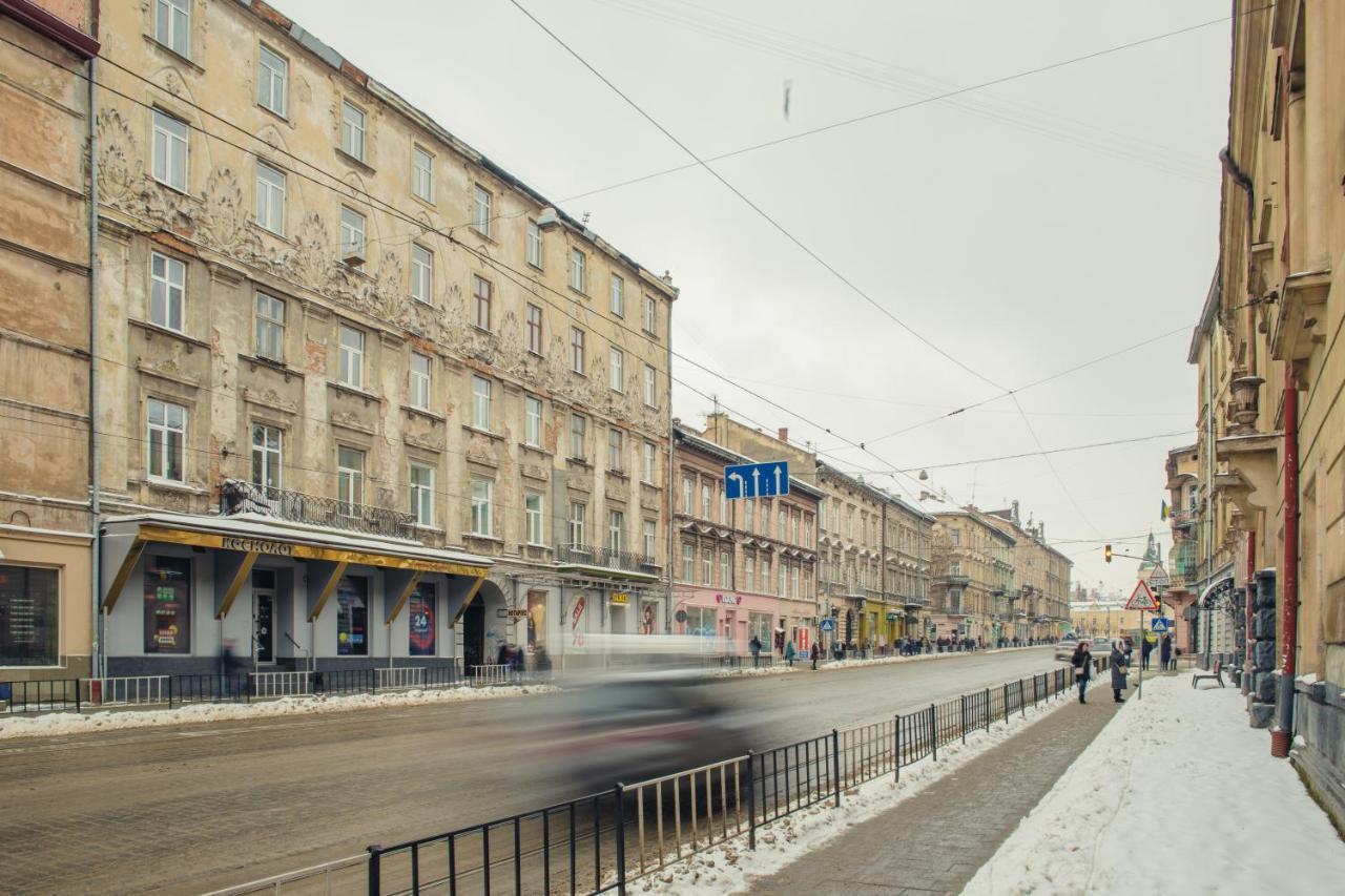 Mini Hotel Barvy Lvova On Horodotska St. מראה חיצוני תמונה